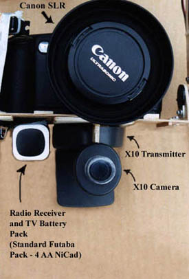 X10 TX mounted on SLR rig