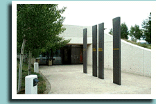 Ground Shot of Visitor Center Entrance