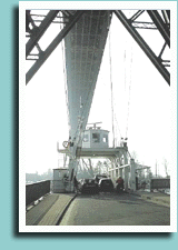 Cars loading onto Ferry