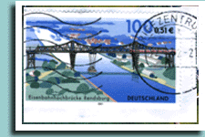 Rendsburg Bridge Stamp